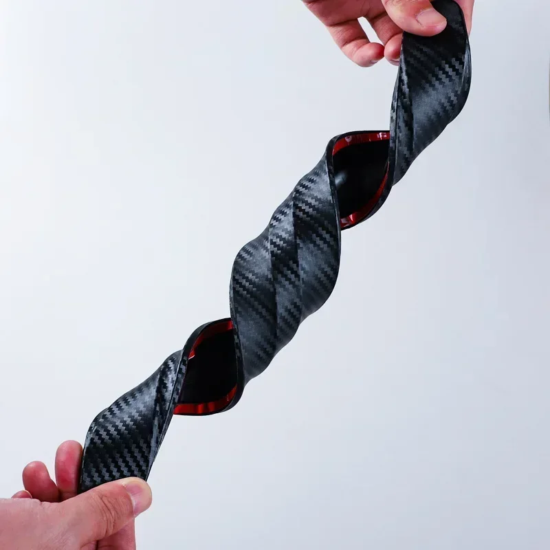 2 Шт. Универсальная Защита Двери Автомобиля Резиновая Полоса Передний И Задний