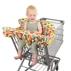 Сумка для покупок для детского супермаркета, чехол для корзины, защитный чехол для переноски детского обеденного стула, коврик, многоразовый чехол для подушки на колесиках