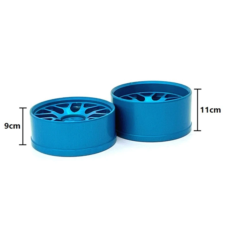 4шт металлический обод колеса жесткие пластиковые шины для дрифта Wltoys 284131 K969 K989
