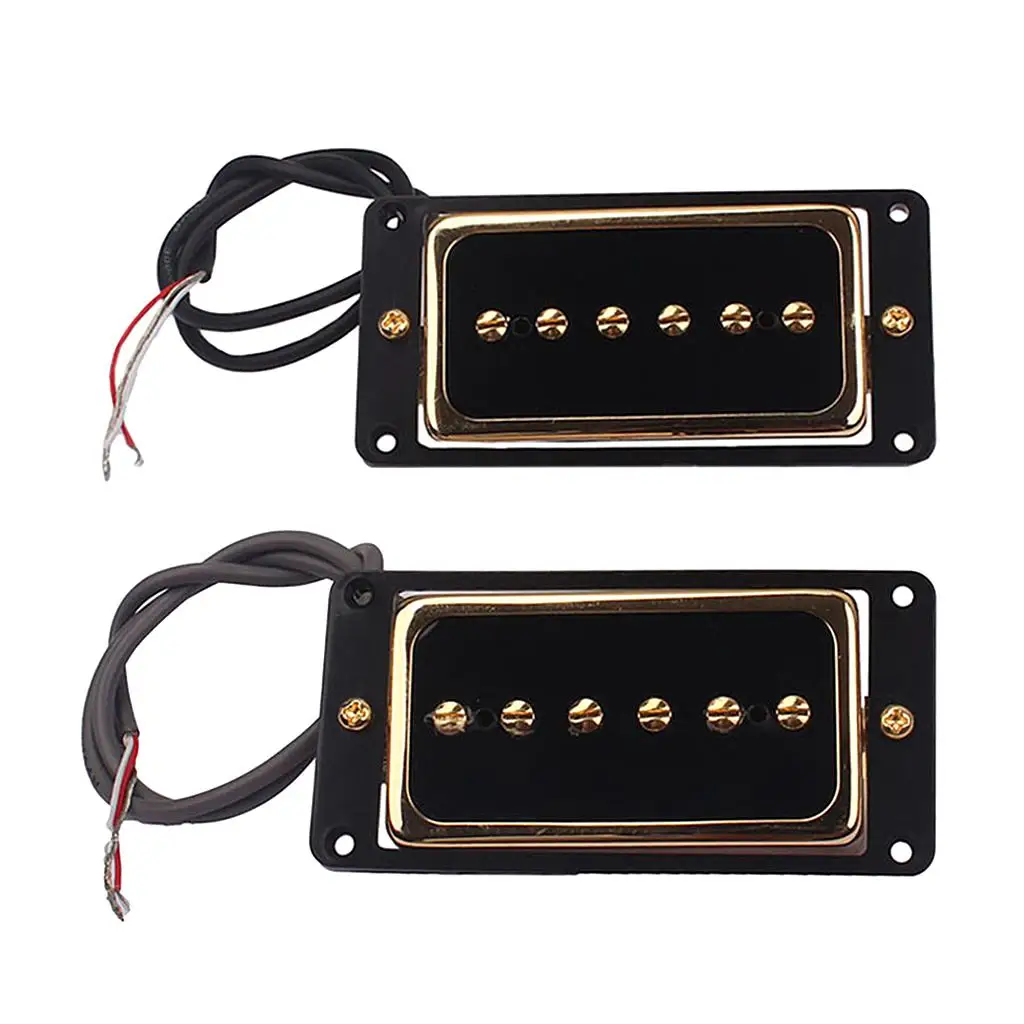 Набор для электрогитары Tooyful Alnico 5 Humbucker черный P90 |