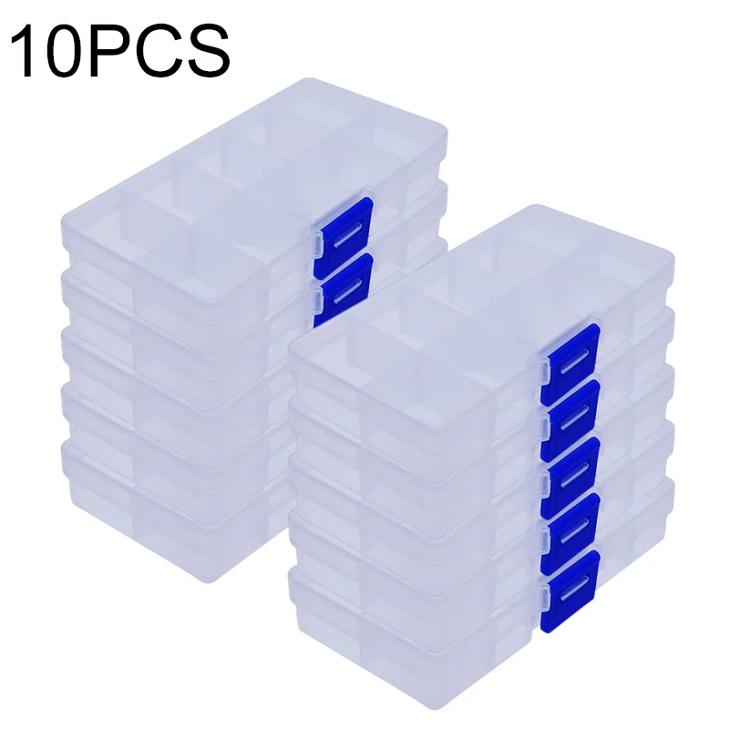 

Пластиковый контейнер для хранения бусин 1/5/10 шт TMZ