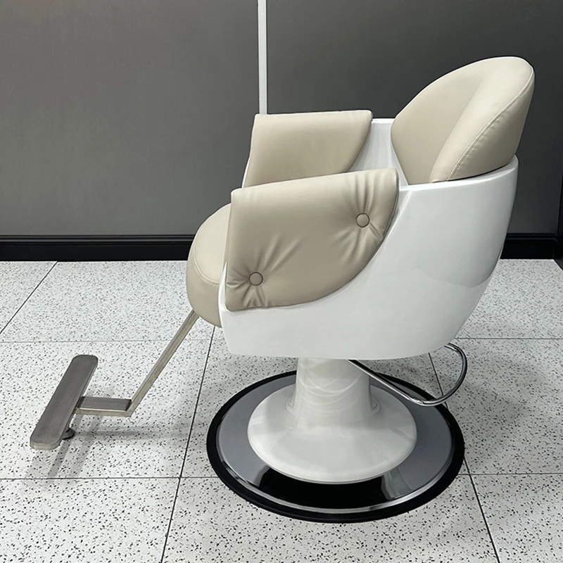 Prostota krzesło fryzjerskie Salon kosmetyczny leczenie golenie męskie opatrunek do włosów kosmetologia stołek cadeira Saloon fryzjer