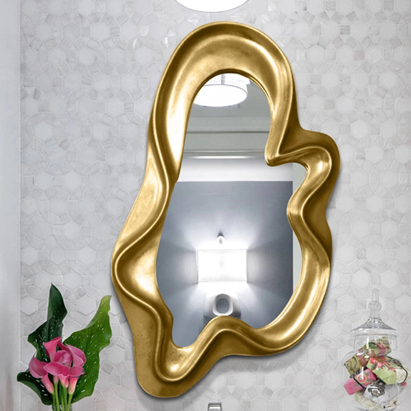 

Standing Gold Long Mirror Vanity Full Length Big Mirror Shower Nordic Specchio Adesivo Home Decoration Accessories LSL40XP