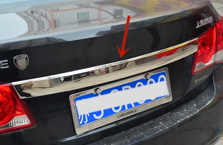 

Декоративная полоса из нержавеющей стали для двери багажника Chevrolet Cruze 2009-2014