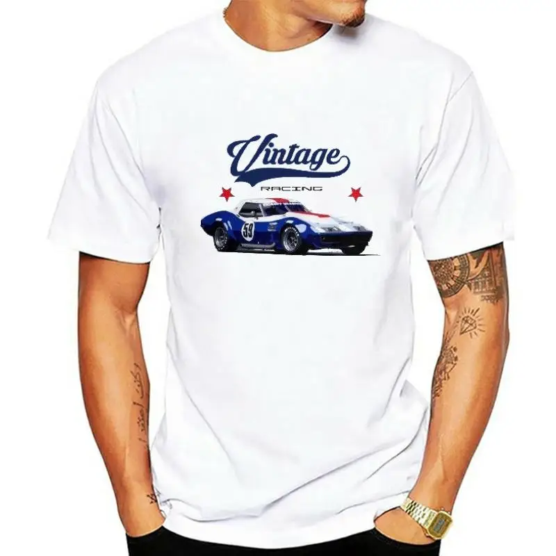 

Винтажная рубашка Chevy Corvette