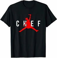 funny restaurant chef jumping chef knife logo t shirt summer cotton short sleeve o neck mens t shirt new s 3xl