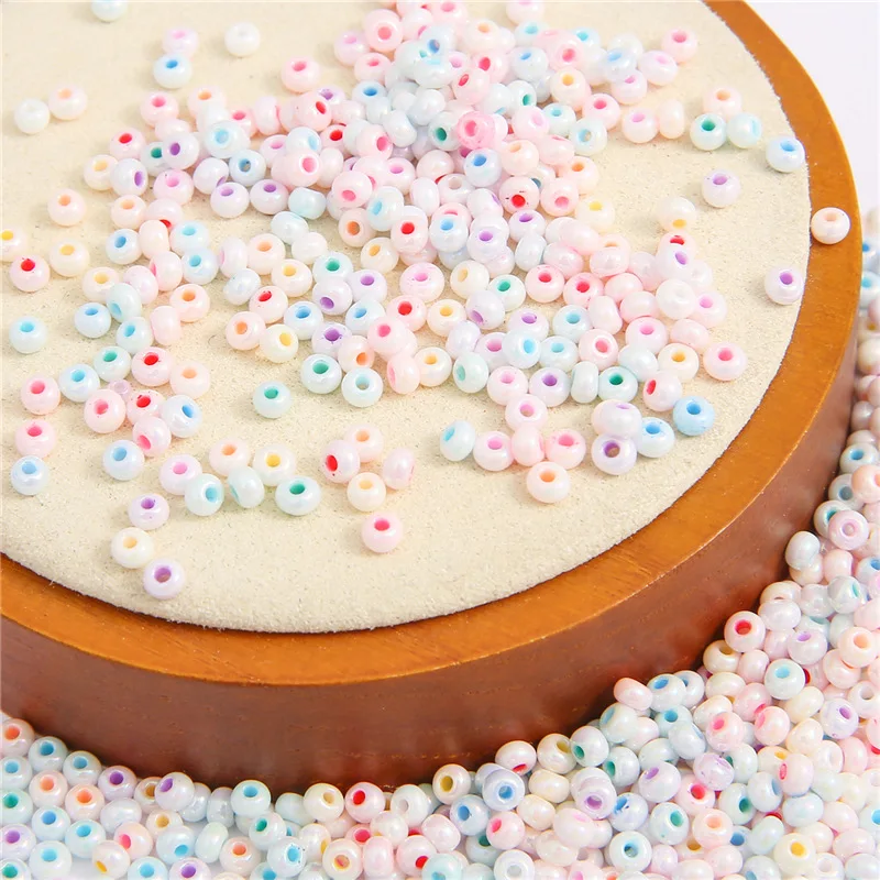 330 шт./лот 3 мм кремовые однотонные бусины из чешского семени внутри 8/0 круглые