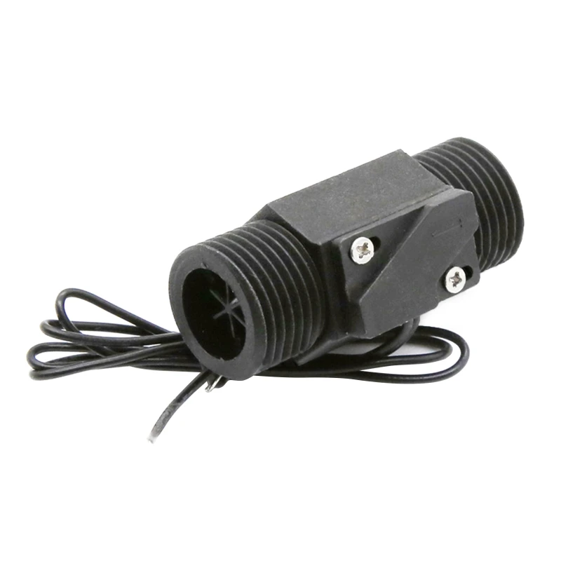 

Переключатель потока воды, горизонтальный датчик воды, пластиковый магнитный датчик управления потоком воды с G1/2 "(BSP-) трубой для промышлен...