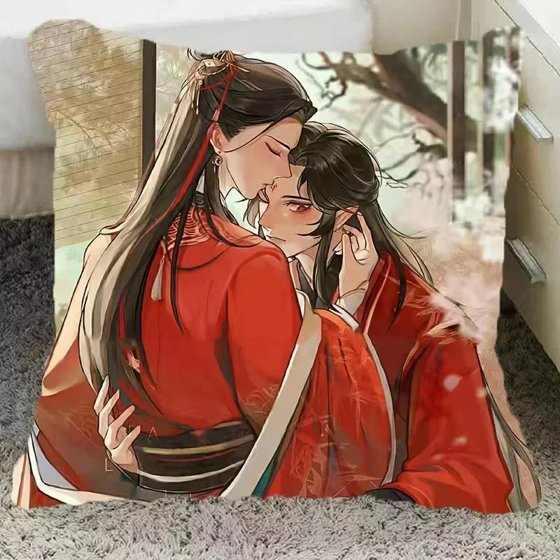 Наволочка с двусторонним принтом Luo Binhe Shen Qingqiu для дома и автомобиля