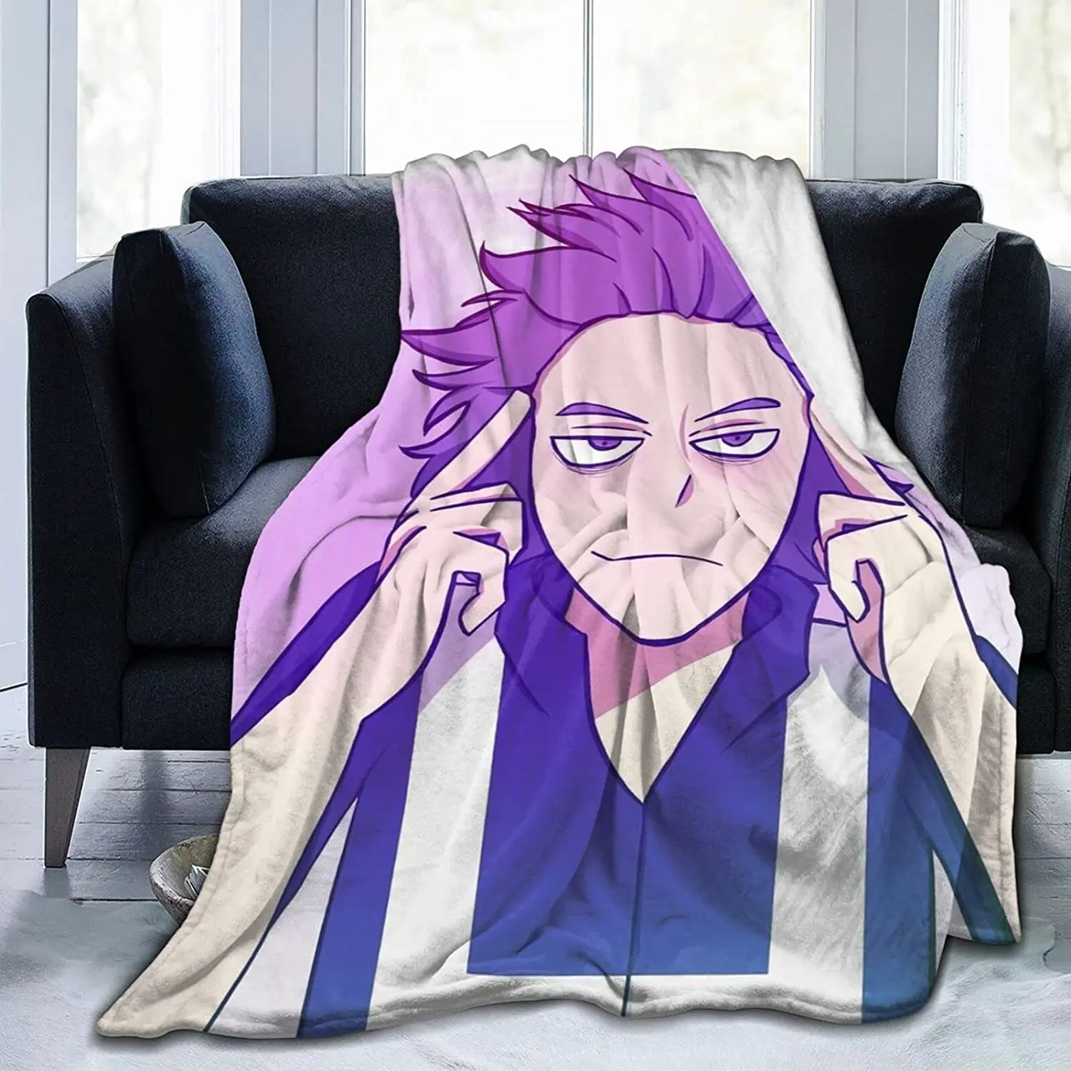 

Hitoshi Shinso Soft Flannel Blanket Lightweight Fleece Blanket Air Conditioner is Suitable for Bedroom Living Room Sofa