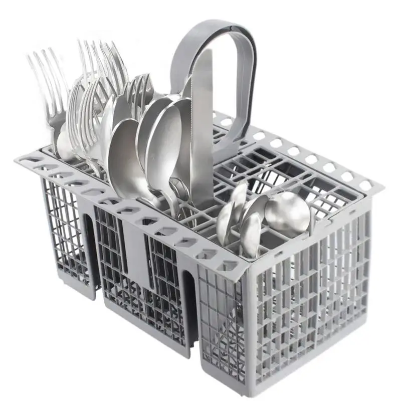 

New Dishwasher Cutlery Basket Heat-Resistant Universal Dishwasher Basket Stable Cutlery Insert for All Dishwashers Home Storage