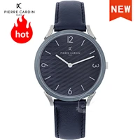 pierre cardin watch clearance sale top luxury fashion simple large dial waterproof quartz watch men watch relogio masculino
