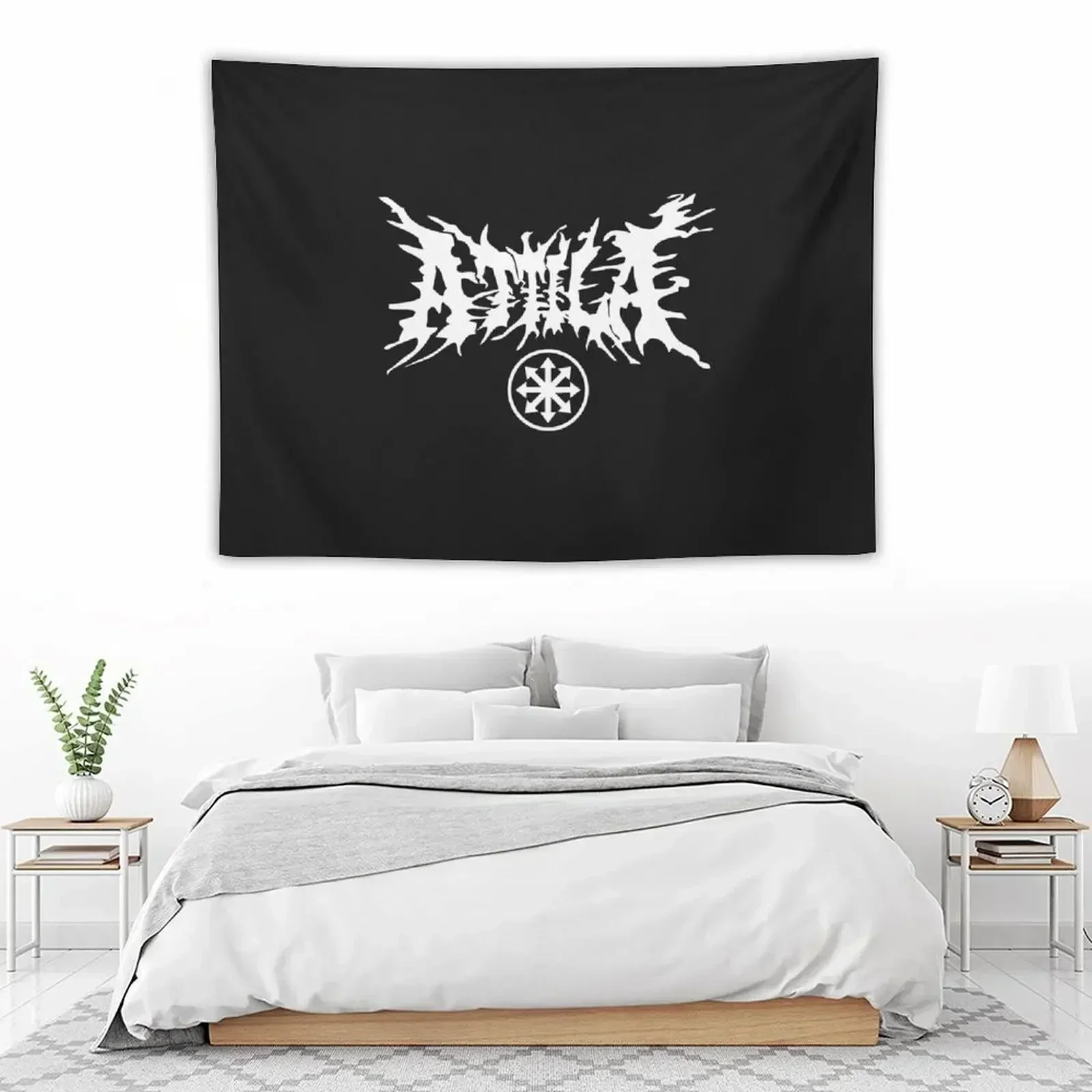 Новое искусство дизайна attila - гобелен с логотипом декор для ванной комнаты