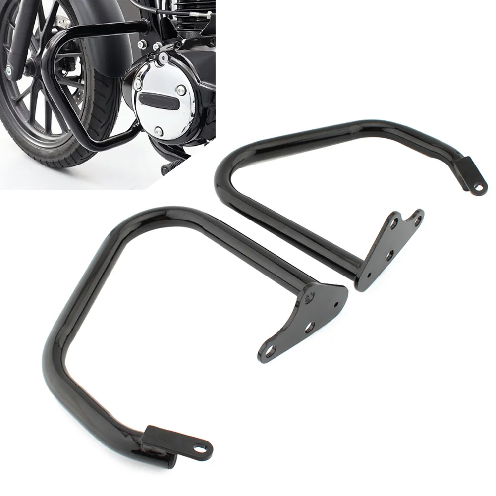 Черная защита рамы двигателя мотоцикла защитная планка бампер для Honda GB350 CB350S NC59