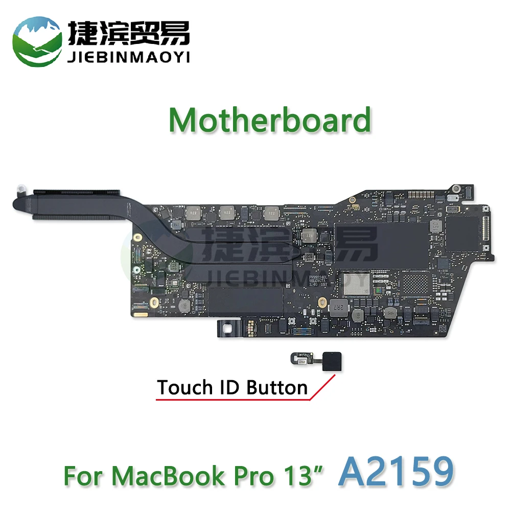 

Tested Laptop A2159 Logic Board For MacBook Pro 13" A2159 Motherboard 8GB 128GB 256GB 1.4GHz i5 820-01598-A EMC 3301 2019 Year