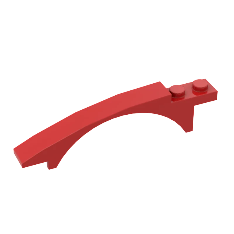 

10 шт. MOC части кирпича 50967 склон изогнутый 8x1x1 2/3 совместимый строительный блок частицы DIY Assmble Детский пазл головоломка мозг игрушка подарок