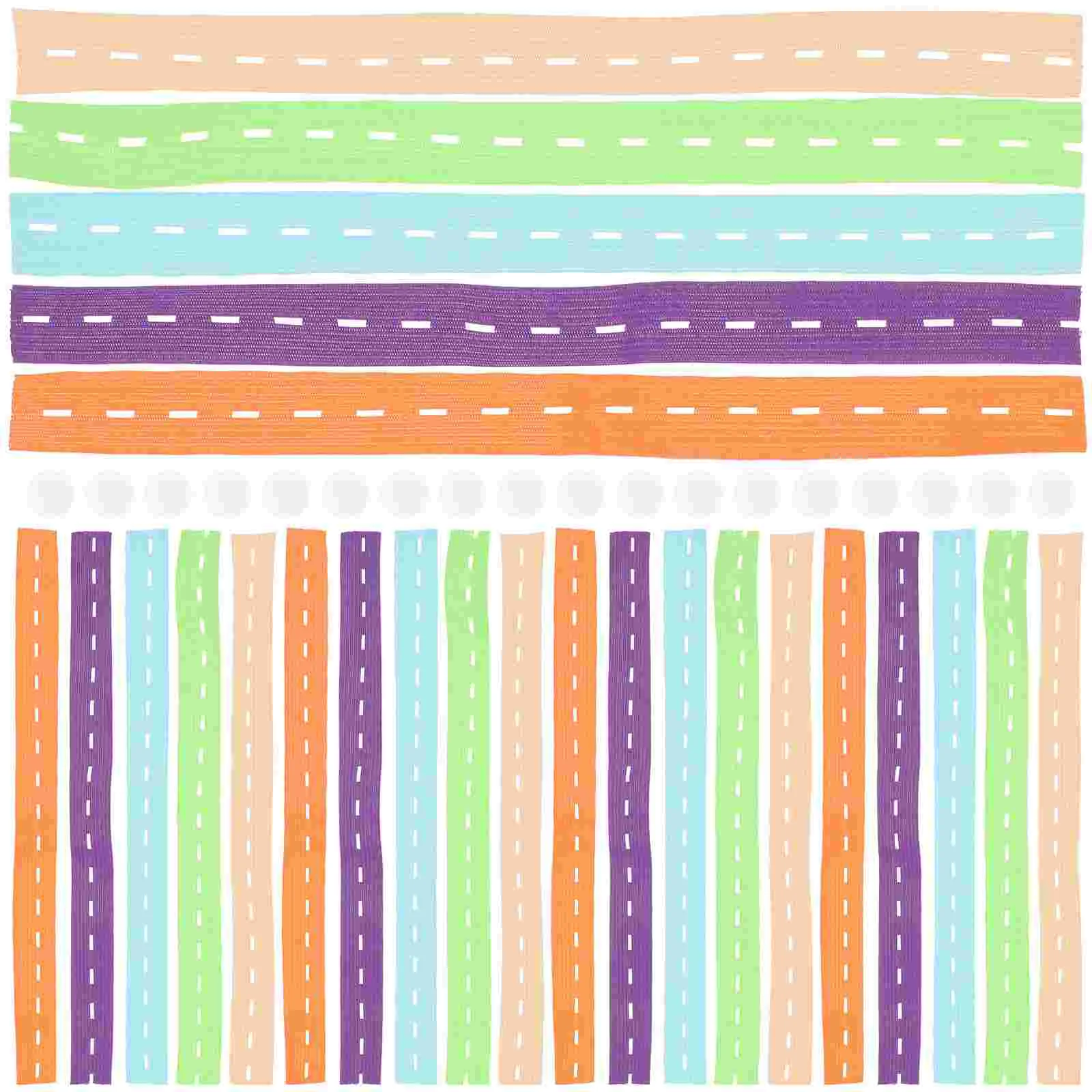 

50 Pcs Clothes Straps Storage Knit Throw Blanket Travel Garment Organizing Bed Sheet Organizer Bands Elastic