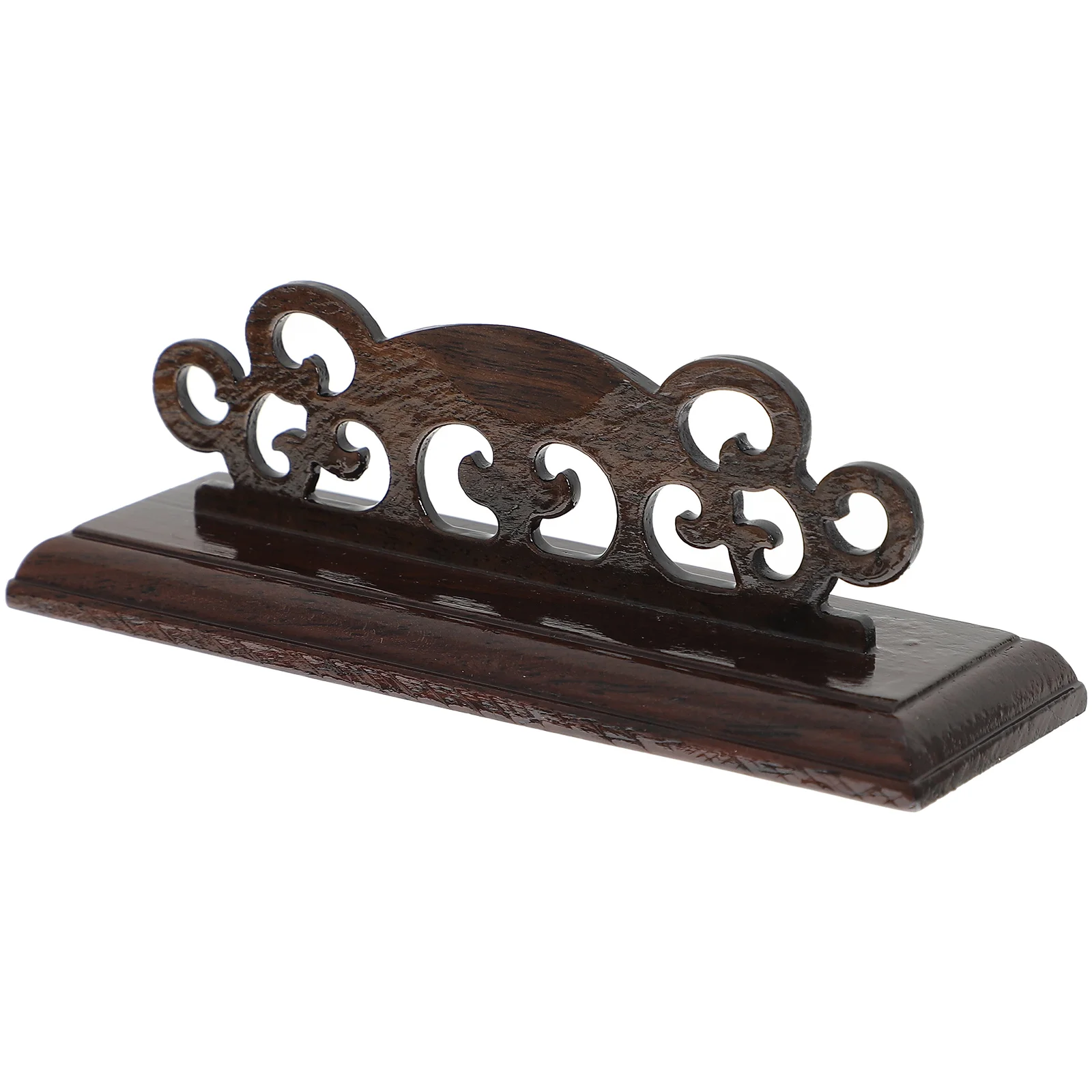 

Fan Display Stand Fan Bracket Japanese Decor Home Fan Rack Fans Display Holder Wood Traditional Fan Holder Folding Handheld Fan