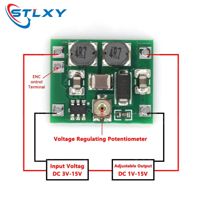 DC-DC понижающий преобразователь с 3 В ~ 15 до 1 в 5 6 9 12 700 мА/5 Вт автоматическая