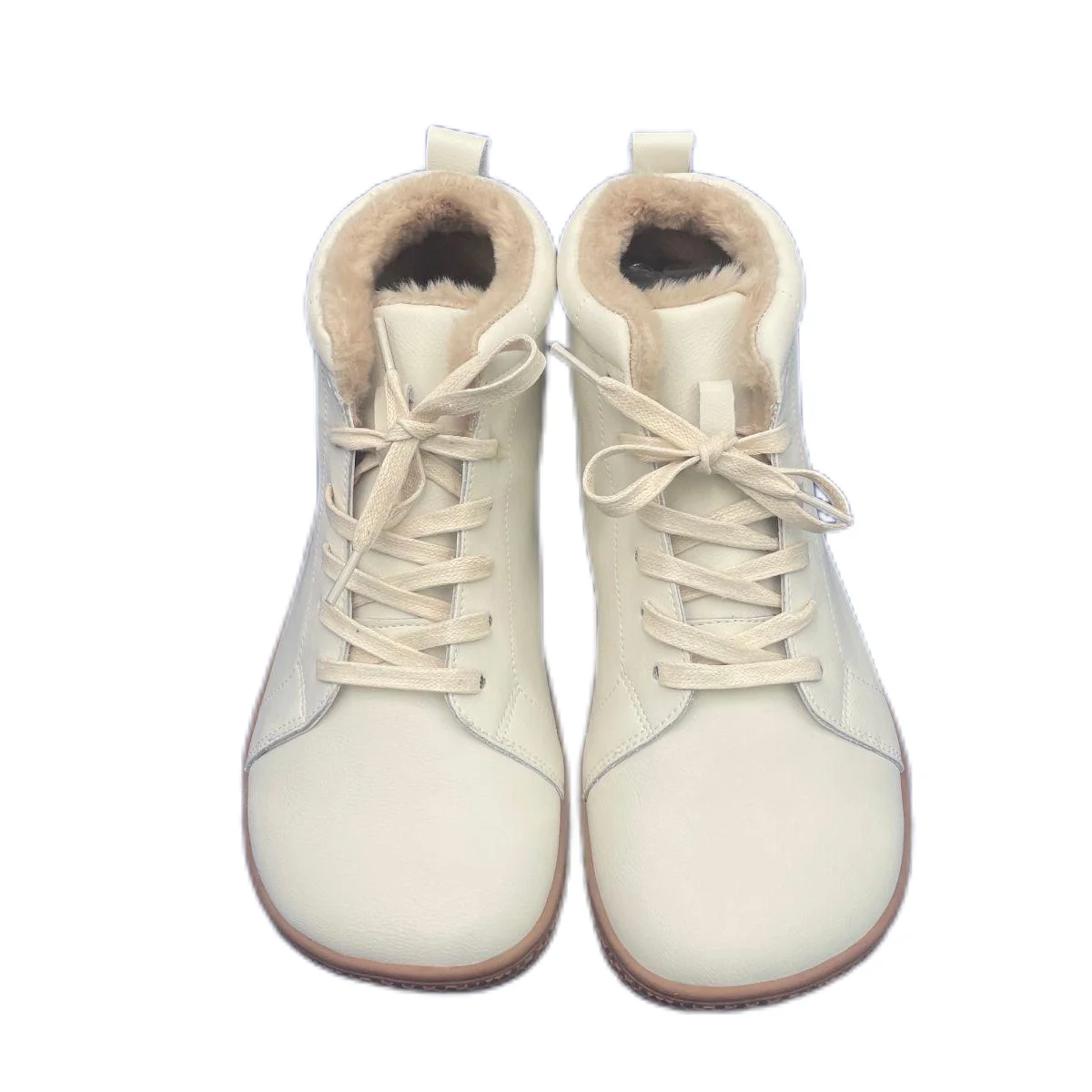 Tipsietoes лучшие брендовые кожаные зимние ботинки босиком с искусственным мехом