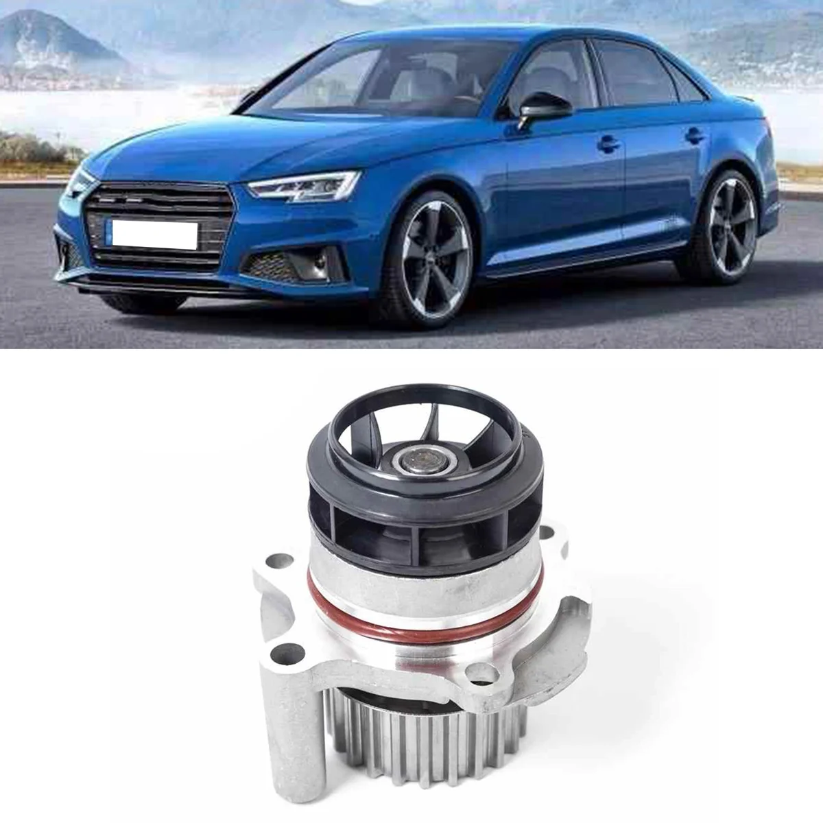Автомобильный водяной насос для охлаждения двигателя 06F121011 Audi A3 2006-2008 A4 2005-2008 TT