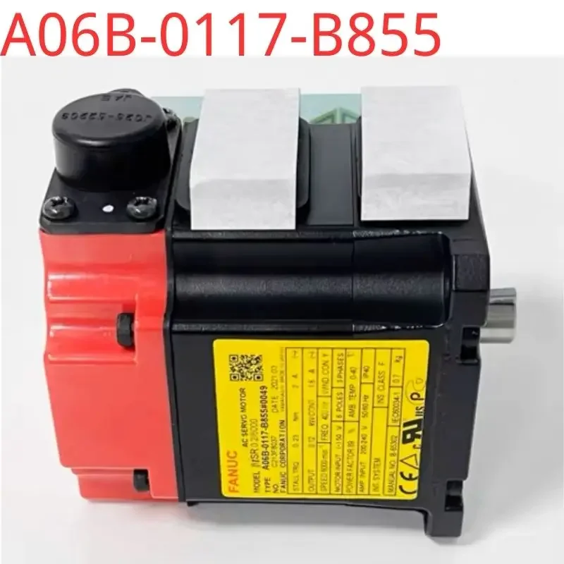 б/у A06B-0117-B855 # 0049 Fanuc LR Mate 200iD 5-6-осевое обнаружение двигателя ОК