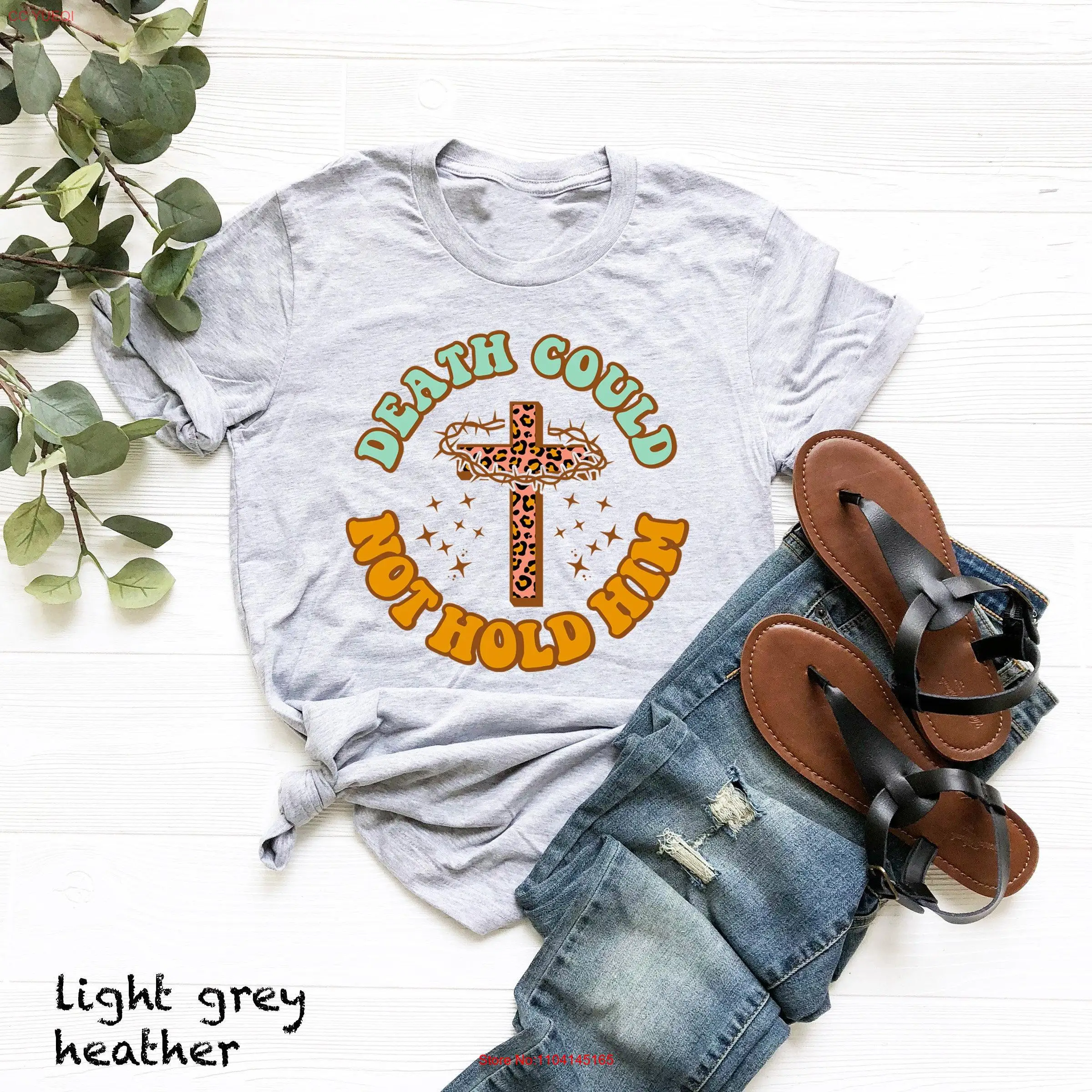 Футболка Смерть может не держит его Пасхальная религиозная для любителей Иисуса