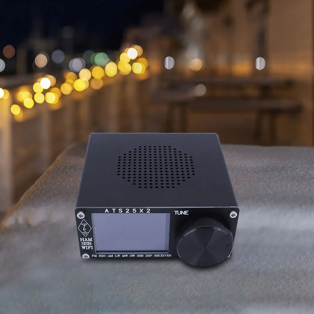 ATS25X2 Вседиапазонное радио FM/LW/MW/SSB DSP-приемник 2 4-дюймовый сенсорный экран