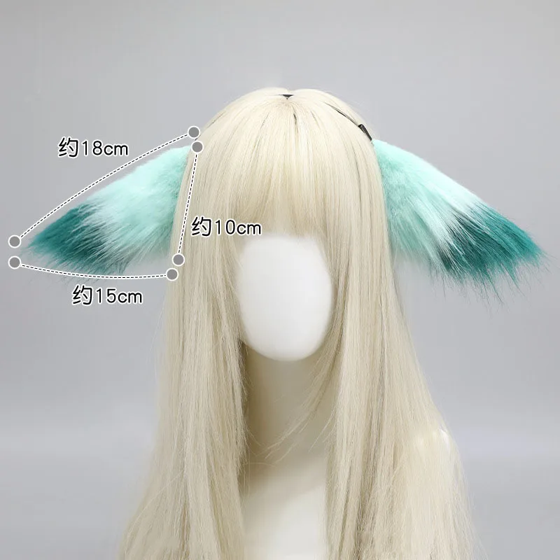 Игра Honkai: Star Rail Huohuo головной убор для косплея аниме милый плюшевый аксессуар