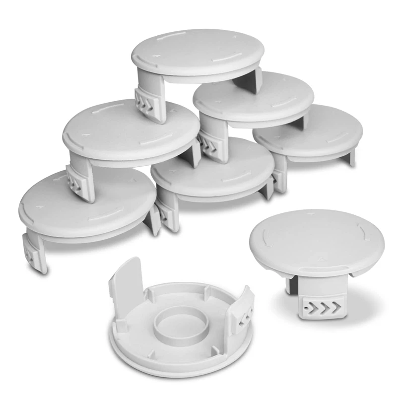 

Крышка шпули AC14HCA, крышка шпули 522994001 для беспроводных триммеров Ryobi 18-40 В, крышка шпули, детали для уборщика сорняков (8 шт.)