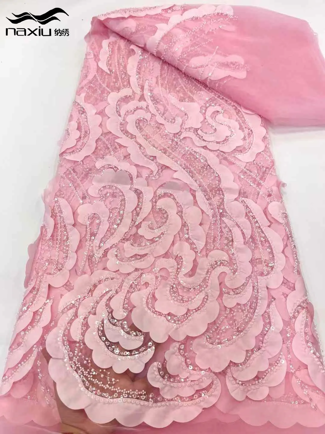 Новейшая тюлевая кружевная ткань Madison высокое качество 2024 африканская сетчатая с