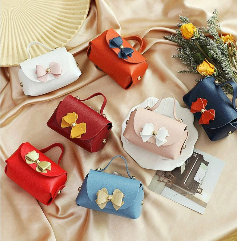 

10pcs Leather Bag Jewelry Accessories Cosmetics Gift Packaging Birthday Wedding Party Favors Surprise Box Decoration