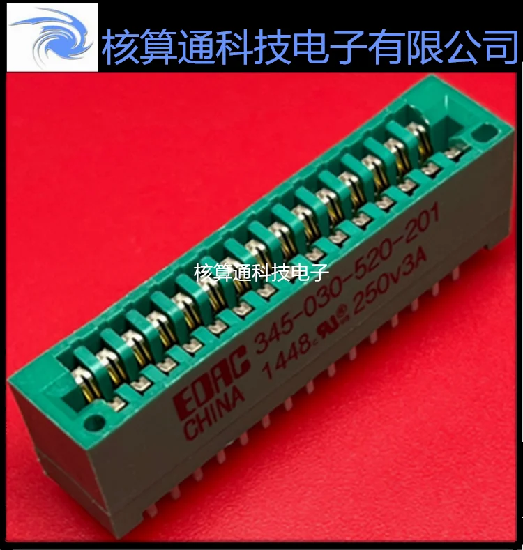 

Free shipping 345-030-520-201 EDACInc 30P 2.54mm 10PCS