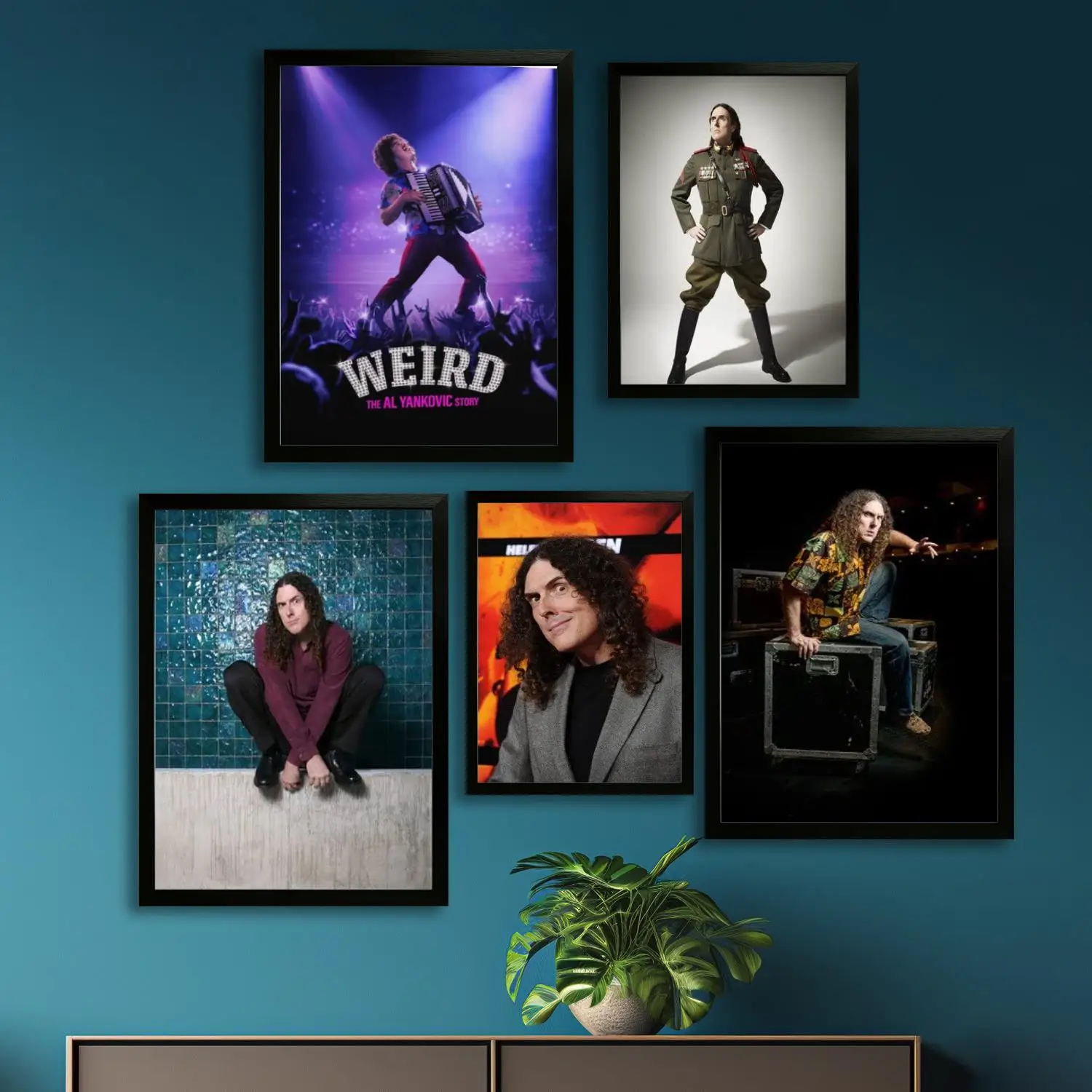 Художественный постер Weird Al Yankovic на холсте