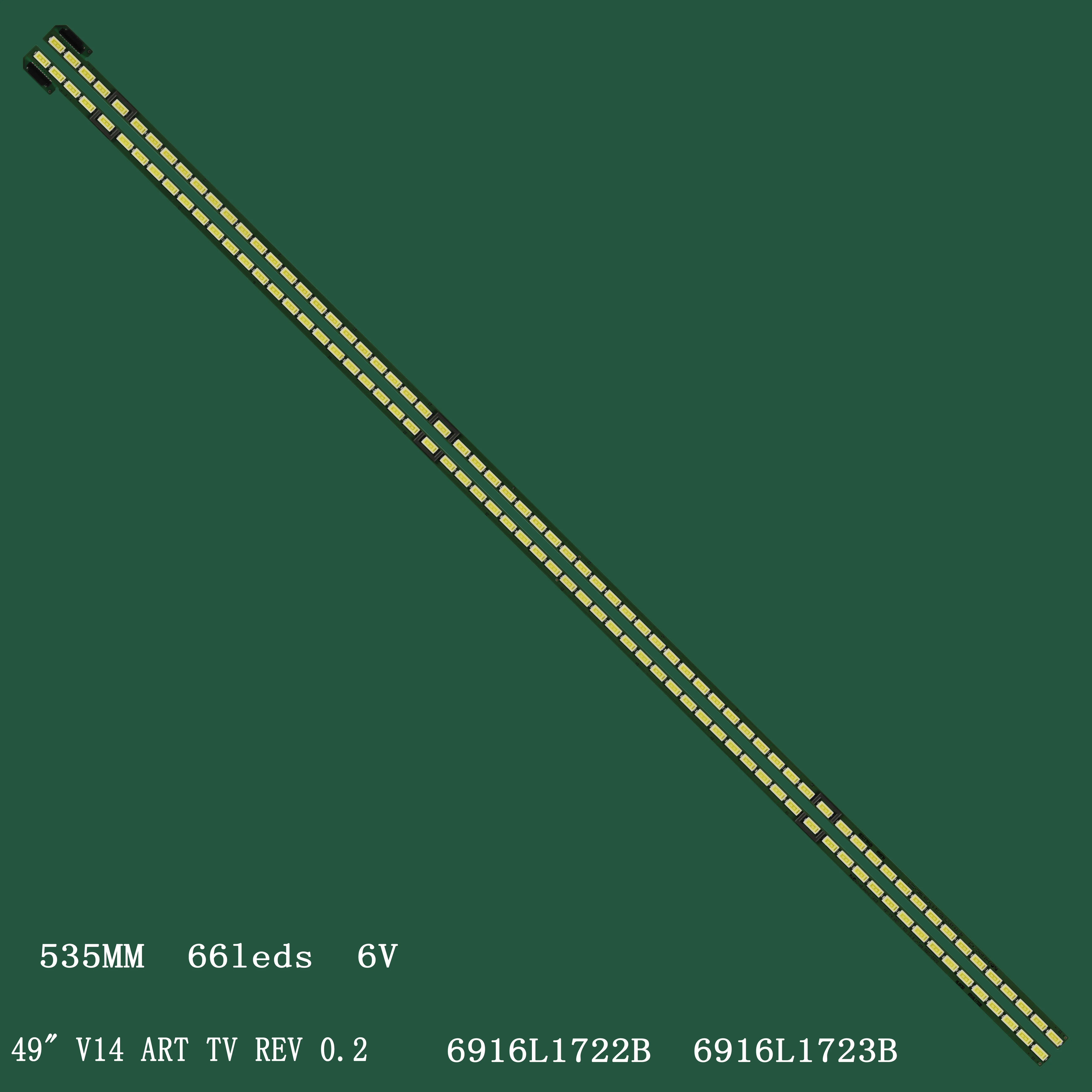 Светодиодная лента для подсветки 49UB8800, 49UB8200, 49UF695V, 6922L-0128A, 6916l1722B, 6916l1723B, 49UB8300, 49UB850V, 49UB830V, 49UB820V, 10 шт.