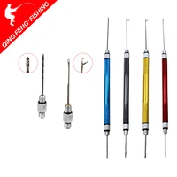 2pcs carp fishing tools rigging baiting needles boillie drill needle for fishing lure baits tackle