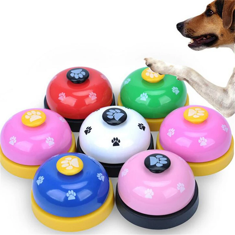 

Creative Pet Call Bell Toy for Dog Interactive Pet Training Bell Toys Cat Kitten Puppy Food Feed Reminder Feeding