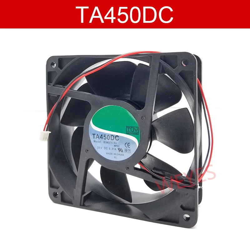 Тщательно Протестировано на 120*120*38 мм TA450DC B34978-55 24 В 12038 A 12 см дюйма, трехпроводная фотосессия для нидека