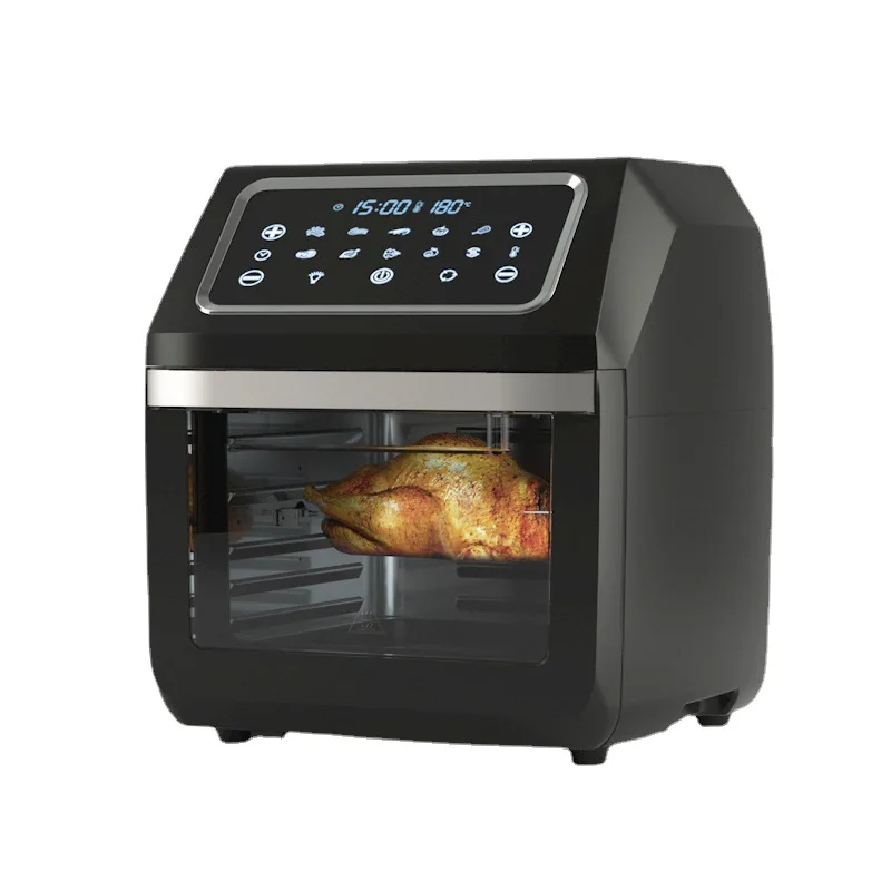 

Hot Sale 3 In 1 Air Fryer Oven Large Capacity 1800W Oil Free Multifunctional 12L Visual Electric Oven Air Fryer Oven