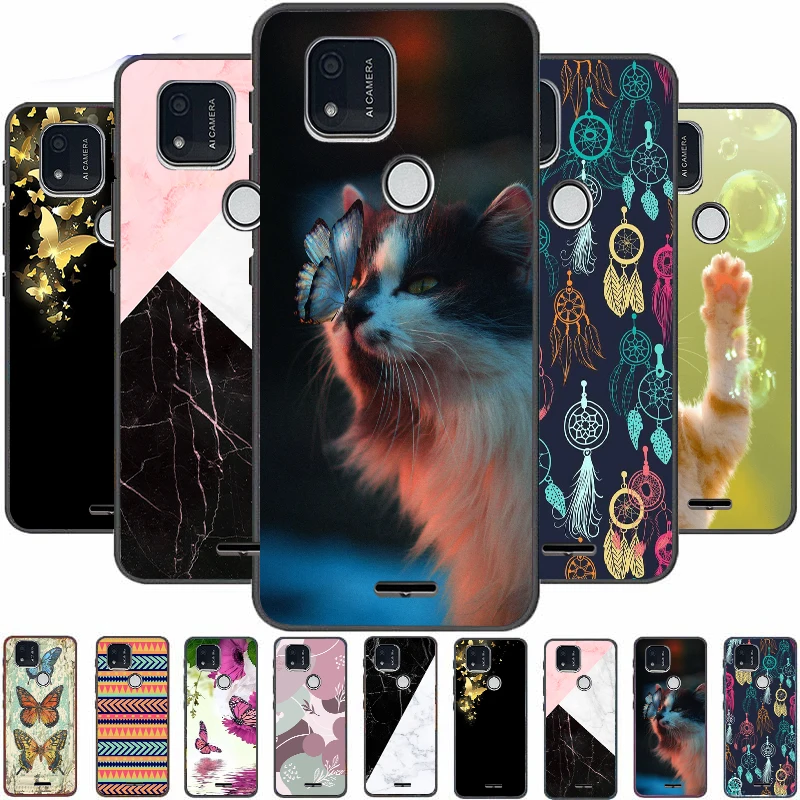 Мягкая задняя крышка для телефона с рисунком чехол для телефона For Sense TW102, защитные чехлы-бамперы