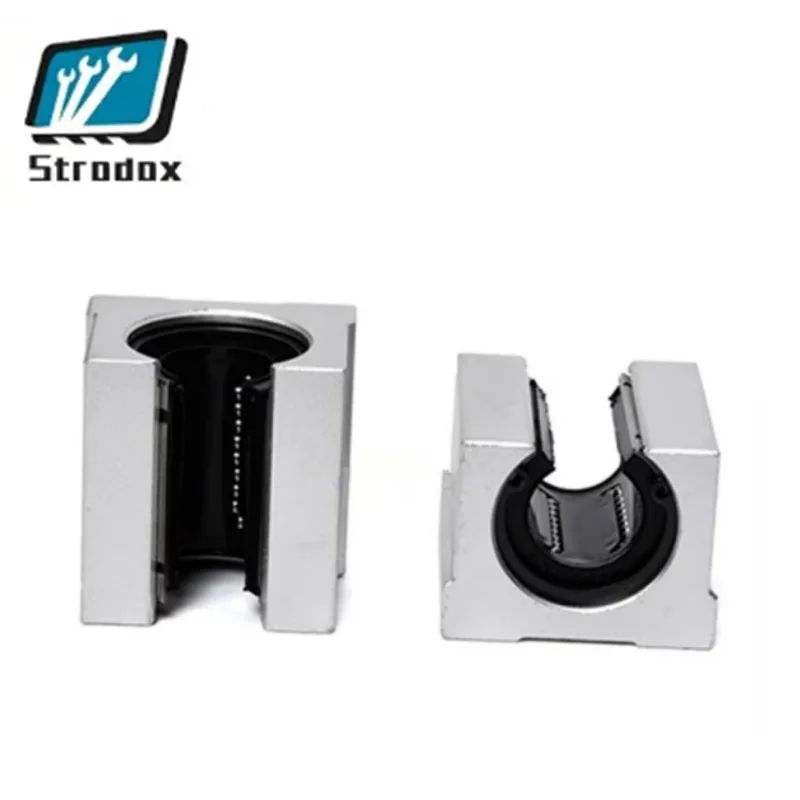 Фото SBR12UU SBR16UU SBR20UU SBR25UU SBR40UU SBR35UU SBR50UU SBR30UU SBR10UU Стандартный линейный подшипник скольжения открытого типа №1