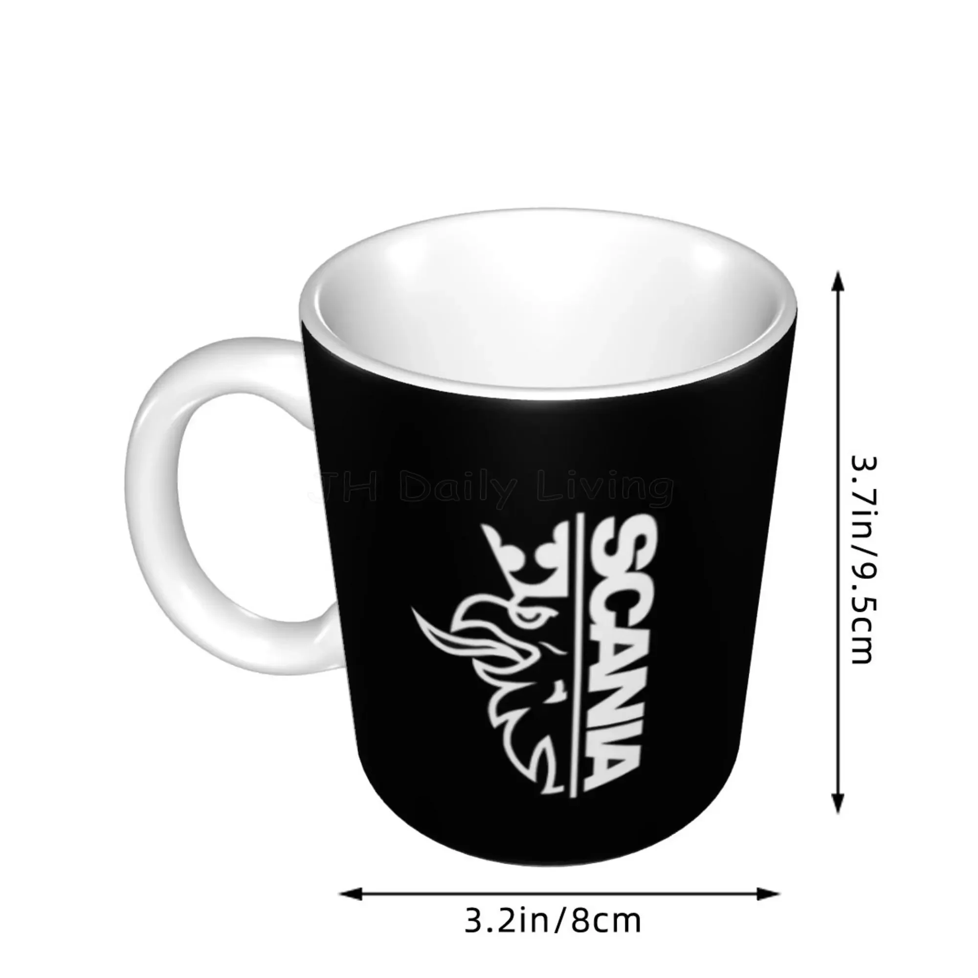 Кофейные кружки Scania экологически чистая керамическая кружка 11 унций модная