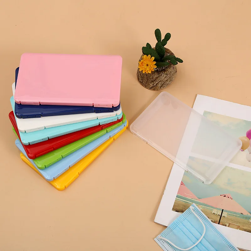 

Portable Equipment Mask Storage Dust-Proof and Moisture-Proof Cleaning Box Mask Box Transparent Plastic Box