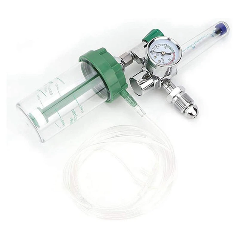 

WX-YQ01 G5/8-14 10L/Min Oxygen Pressure Regulator O2 Pressure Reducing Valve Flow Meter For Oxygen Inhaler Gas Regulator