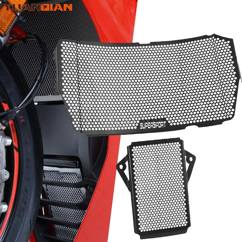 

950 2021 2022 Защитная крышка радиатора мотоцикла, защита масляного радиатора для Ducati SuperSport 939 950 S 950 S 2017 2018 2019 2020