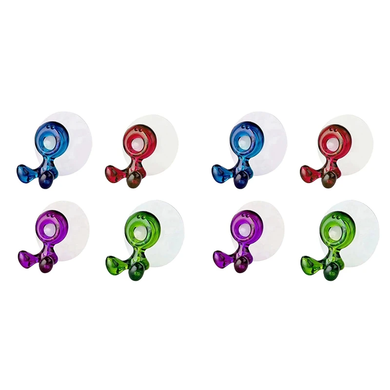 

2 держателя для зубных щёток с присоской, настенные крючки