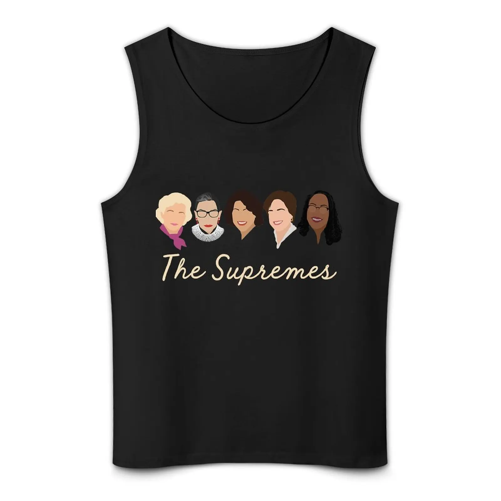 THE SUPREMES Ketanji Brown Jackson SCOTUS RBG Sotomayor Meme Майка футболки без рукавов для мужчин