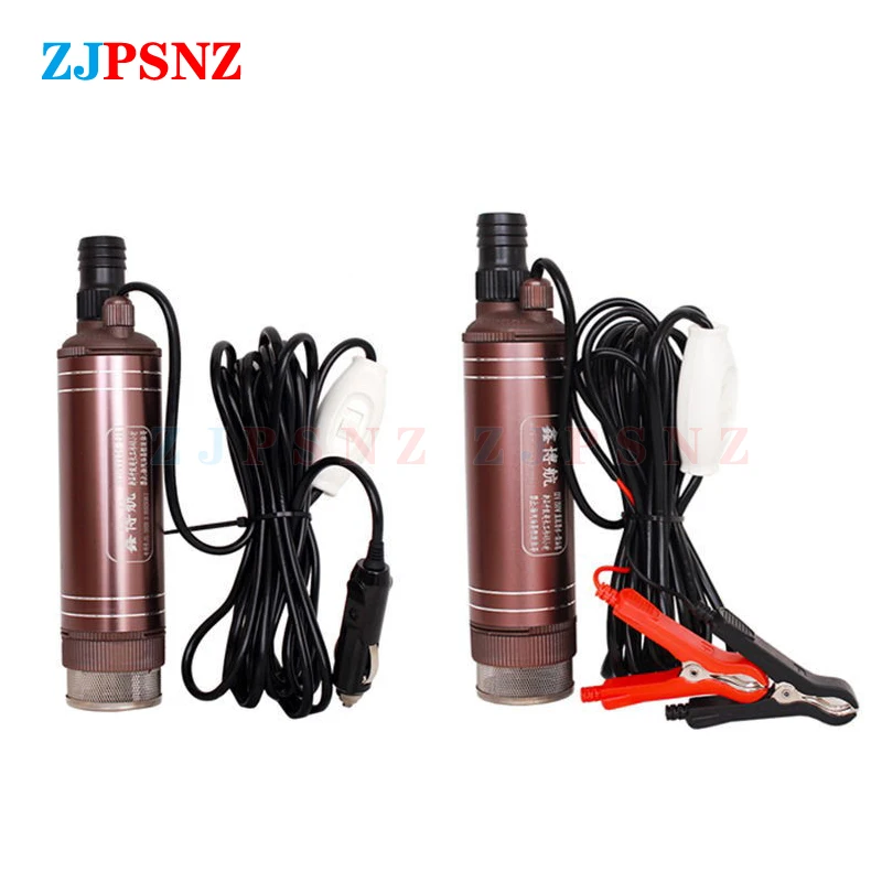 

DC12V / 24V 45L/Min Submersible Electric Pump 150W For Pumping Diesel Fuel Delivery Water Sewage Suction Transfer Electric Pump