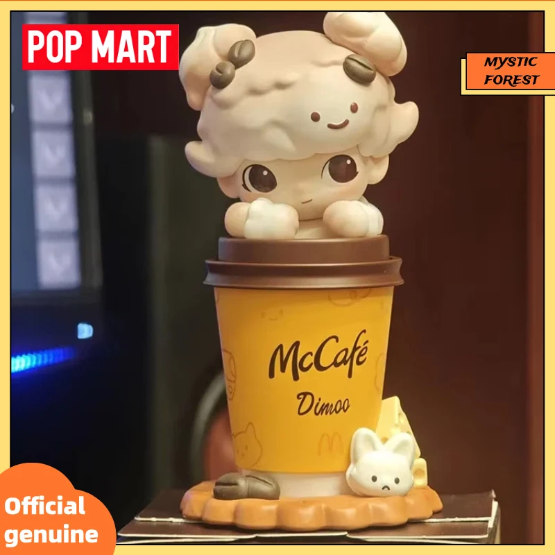 Оригинальная коллекционная фигурка POP MART X McDonalds Dimoo McFlurry McCafe в тематике Cherry Blossom, декор для рабочего стола, слепая коробка (art.: 3920d8a9c7ea5) - 3920d8a9c7ea5