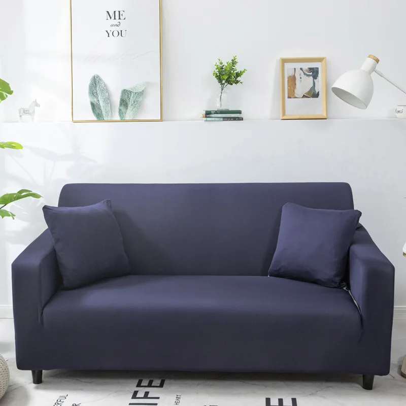 

Elastic Sofa Cover for Living Room Corner Armchair Set Angle 2 and 3 Seater Furniture L Shape Slipcover Elasticated Couch Cover